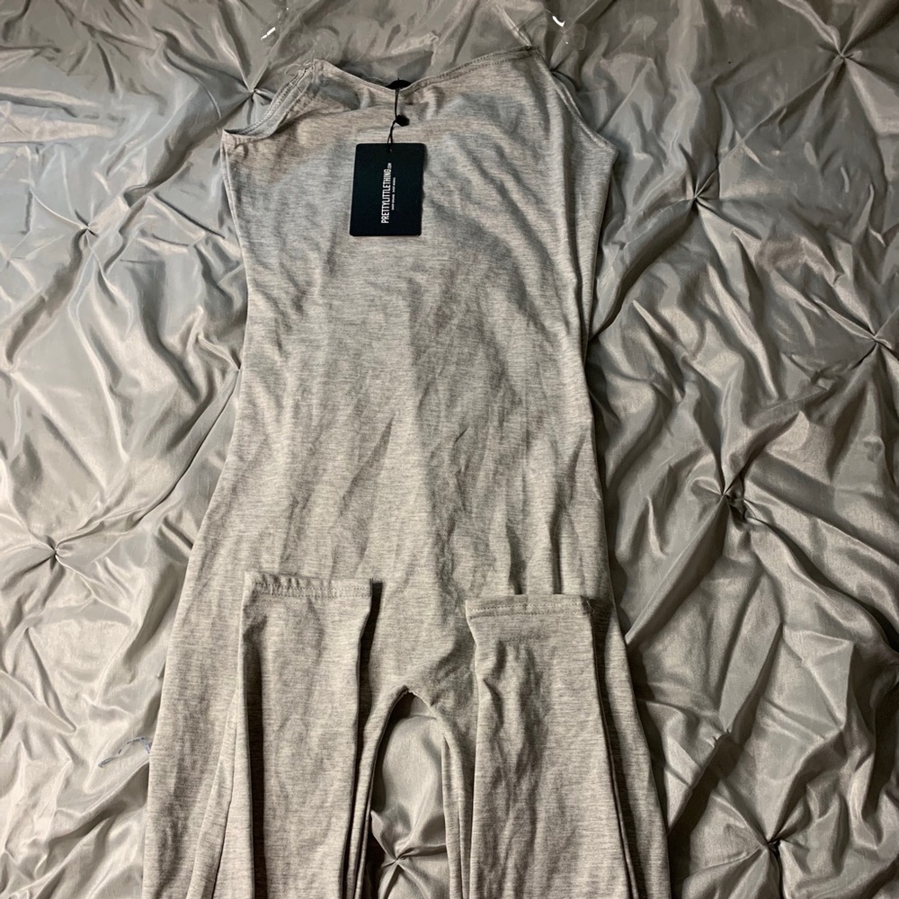 Gray one piece